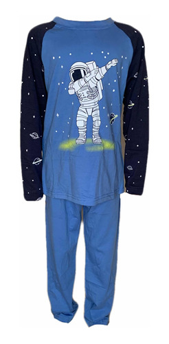 Pijama Algodón Manga Larga Niños (solo Talla 4 Y Talla 6)