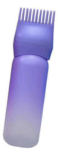 2 Botella Aplicadora Con Peine Para Raíces, Botella Violeta