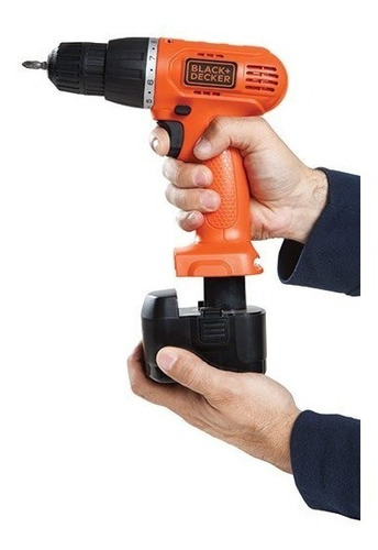Atornillador Taladro Inalámbrico Mod: Cd121k Black+decker