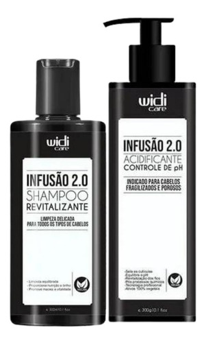 Widi Care Kit Infusão 2.0 Shampoo + Acidificante 2x300ml