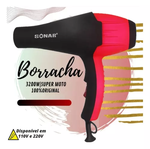 Secador De Cabelo Profissional 3200w Leve Potente C/ Difusor