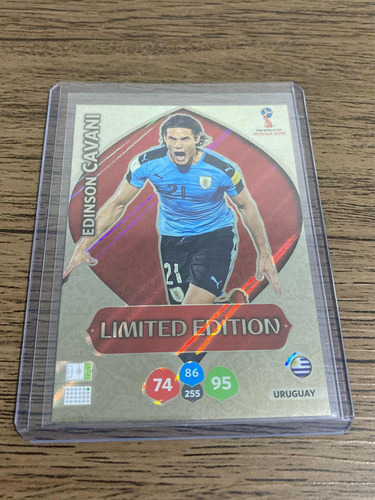 Edinson Cavani -panini Adrenalyn Rusia 2018 Edición Limitada