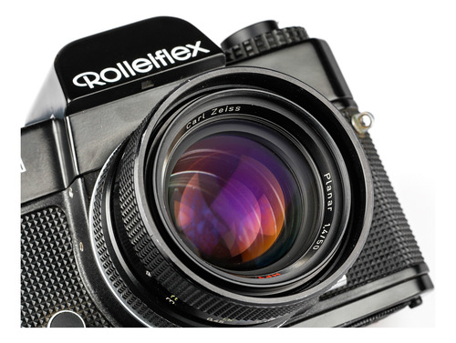 Camara Rollei Sl 35m Planar Hft 50mm 1.4 Con Estuche Negro (Usado)