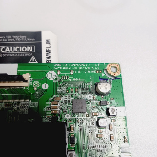 Tarjeta Main Para Pantalla Lg Modelo 55ur7800psb (Usado)