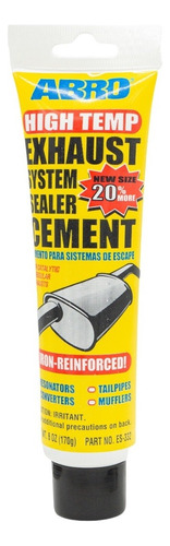 Cola Reparador Escapamento Abro Exhaust System Sealer Cement