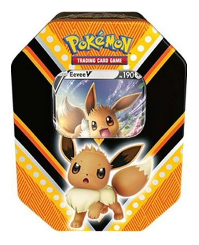 Pokémon 3 Lata Poderes V - Pikachu V / Eevee V / Eternatus V