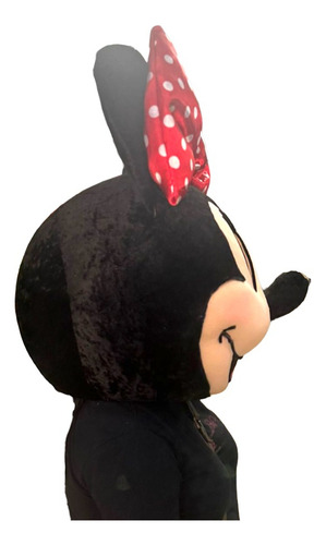 Máscara Botarga Extra Grande Kurumi Sonic Minnie Mickey Color Negro Minnie Mouse