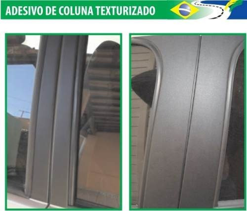 Adesivo De Coluna Vinil Texturizado Carros Automotivo Meriva