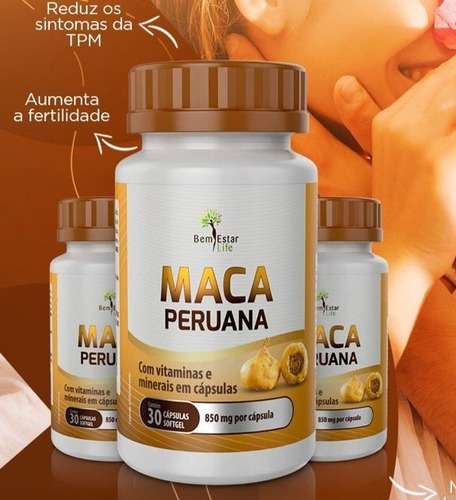 Maca Peruana Estimulante +vitaminas 2 Unidades