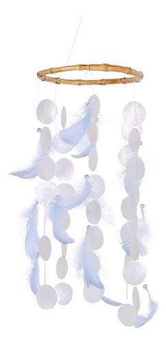 Colgador De Sueños Con Forma De Concha, Diseño De Plumas, Co