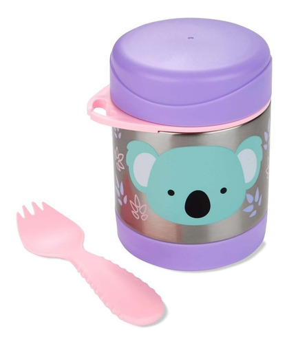 Pote Térmico Com Talher Zoo Koala Coala Skip Hop ® + 3 Anos