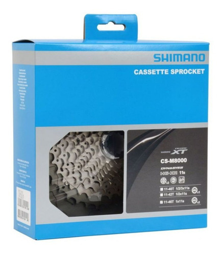 Casete Shimano Deore Xt CS-m8000 11-40 de 11 V
