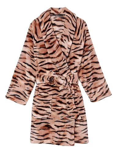 Bata Victoria's Secret - Leopardo - Afelpada Y Acogedora