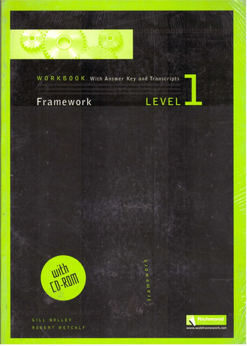 Framework 1. Workbook C/cd - Metcalf, Holley