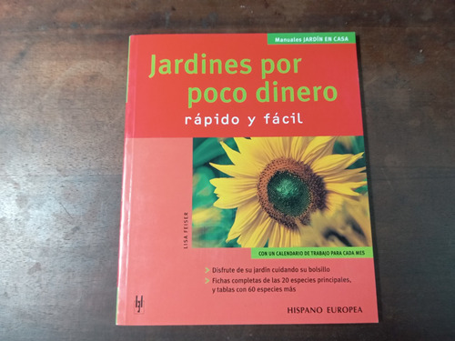 Libro Manuales Jardín En Casa     Jardines Por Poco Dinero