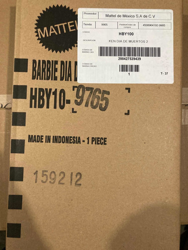 Barbie Signature Día De Muertos Ken 2022 (Usado)