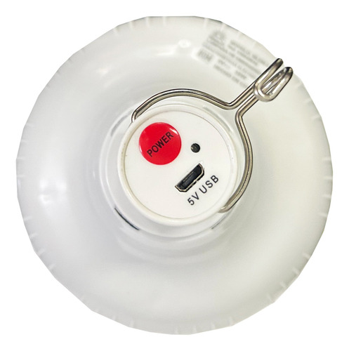 Foco De Emergencia Recargable 36w Megaluz Led Em04w36 Blanco