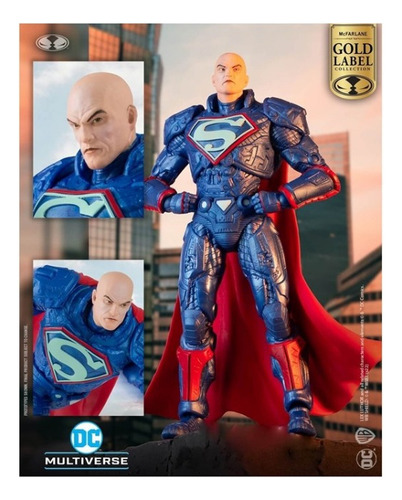 Lex Luthor Power Suit Mcfarlane Dc Multiverse
