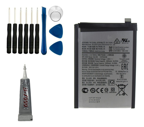 Flex Bateria Hq-50s Compatível Com Galaxy A03s A037 + Kit