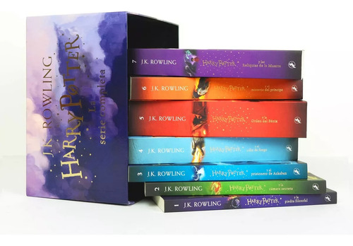 Paquete Hogwarts Deluxe: Colección De 7 Libros De Harry Potter + Capa De Invisibilidad Wow Stuff Original + Calendario Día A Día 2022 Increíbles Fotos