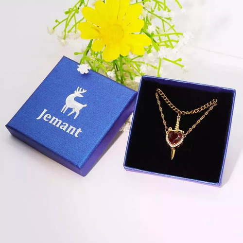 Collar Con Forma De Espada En Forma De Corazón Para Parejas
