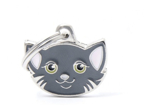 Imagen 1 de 4 de Chapita My Family Gato Pelo Corto