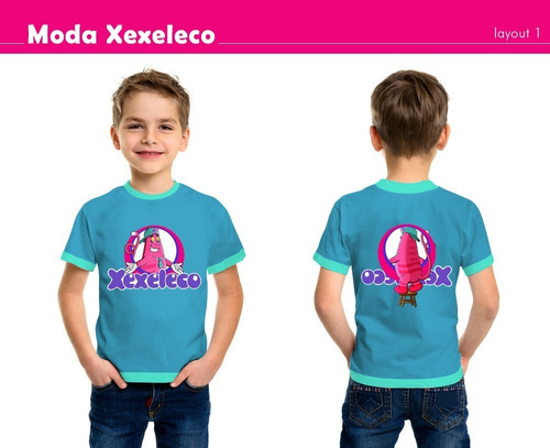 Camiseta Xexeleco - Infantil