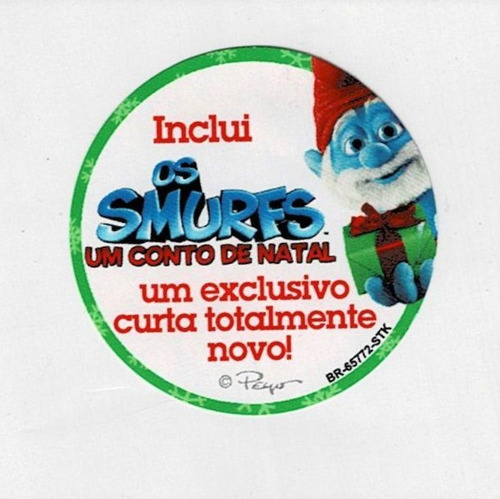 Os Smurfs Dvd Inclui Os Smurfs Um Conto De Natal