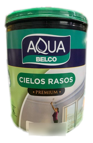 Pintura Para Cielorrasos Belco Directo Sobre Hongos 1 Litro