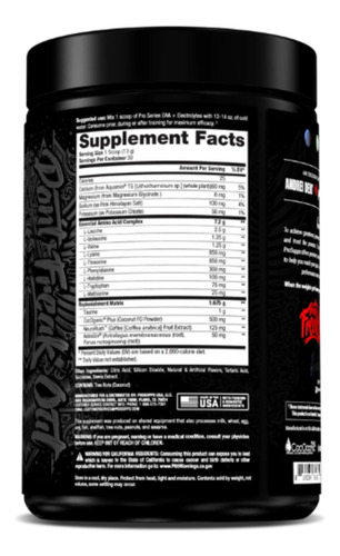 Prosupps Pro Series Eaa + Electrolitos 30 Servicios Sabor Mango Madness