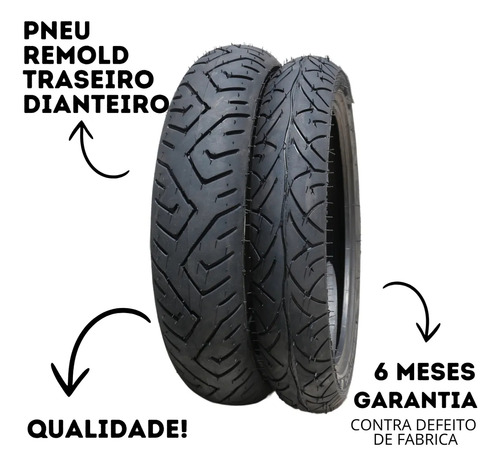 Par Pneu 130/70-17 E 110/70-17 Next 250 Twister Fazer