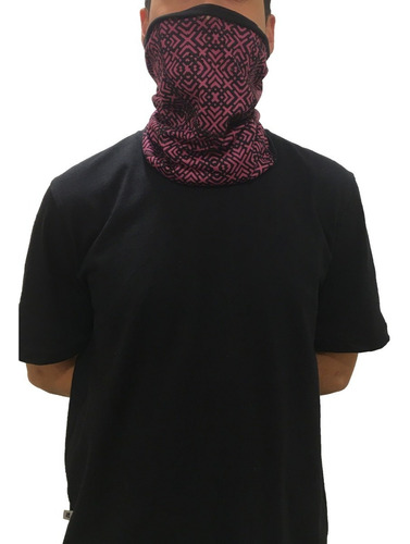 Team Gear Cover Face Training Unisex Termico Fucsia-neg Ras