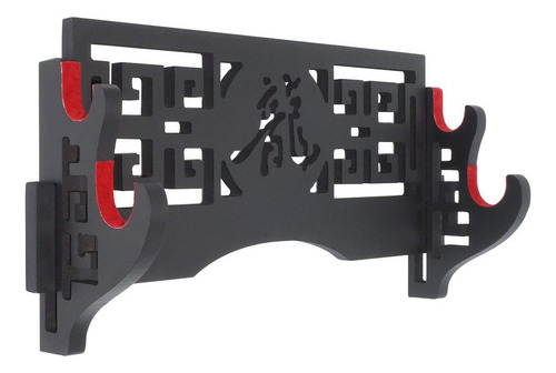 Soporte De Espada Samurái De 2 Niveles Para Pared Diseño Hue