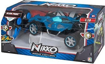 Nikko Auto A Radio Control Alien Panic Blue 1:18