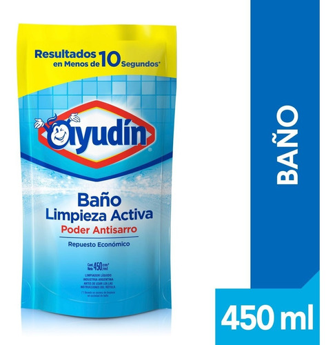 Ayudin Baño Limpieza Activa Original Doypack X 450 Ml