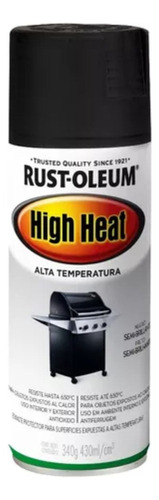 Rust-oleum Alta Temperatura 650ºc Escolha A Cor