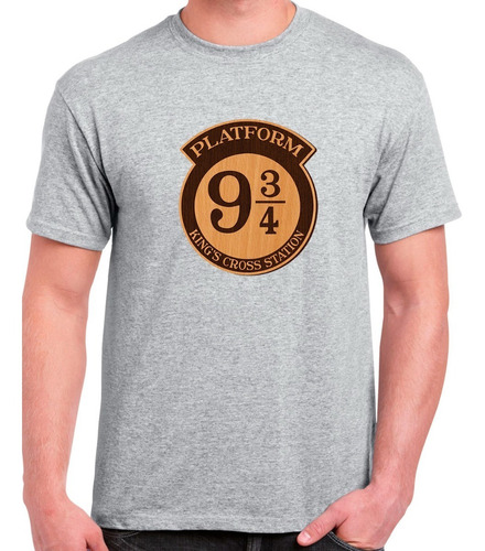 Playera Harry Potter Plataforma 9 3/4 Hogwarts Express