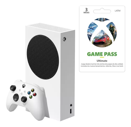 Consola Xbox Series S 512gb Bundle 3 Meses Game Pass Ultimate