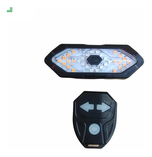 Luz Led Stop Trasera Control Remoto Direccional Bicicleta 