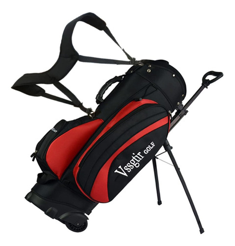 Bolsa Golf Rueda Soporte Retractil Para Palo Hombr Divisor 6