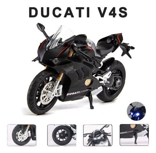 Colección De Figuras Ducati V4s Péndulo De Metal Simulado