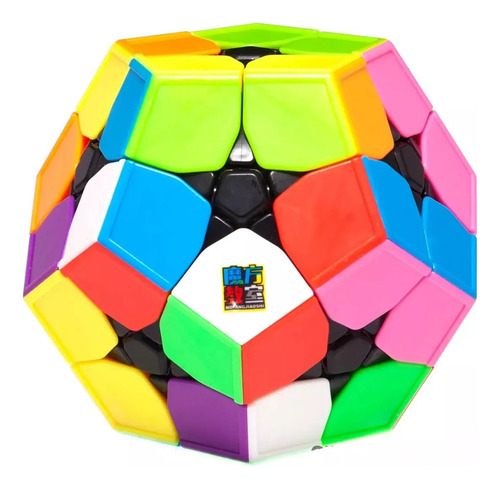 Cubo de dodecaedro Rubik Megaminx 2x2 Moyu Kilominx Meilong S/b Stiker Less Structure Color