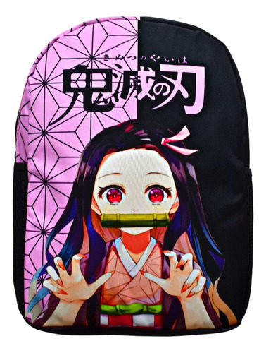 Maletas Morral De 40cm Anime Demon Slayer (kimetsu No Yaiba)