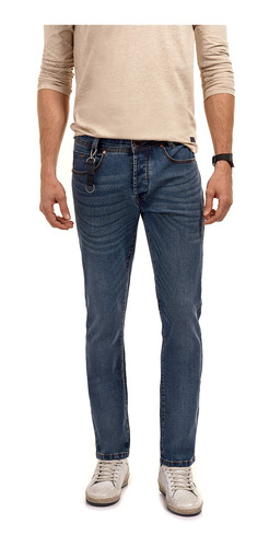 Jeans Hombre California Fj  Azul Ferouch