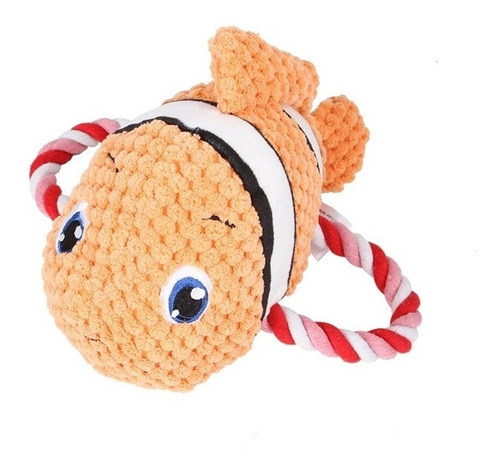 Juguete Perro Cuerda Pez Payaso Nemo Premium