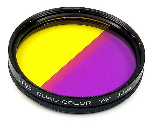Filtro 52mm Dual Color Amarillo / Violeta Hoya Japon