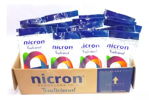 Porcelana Fria Tradicional Nicron Para Modelar 500g