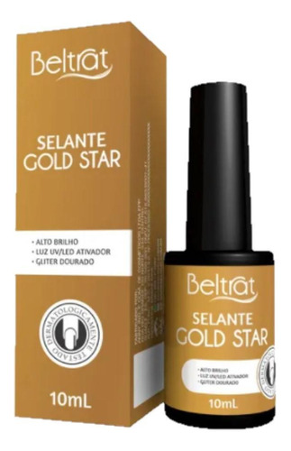 Selante Com Glitter Beltrat Led/uv Alongamento Unhas 10ml