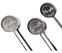 Comprar Agitadores Acrílico Trago Largo Personalizados Pack 10 Unid.