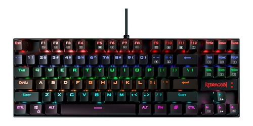 Teclado Mecanico Kumara Tkl Español Redragon K552-kr-sp